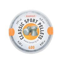 Пуля пневматическая "Classic sport pellets", 0,52 г. 4,5 мм. (400 шт.) 
