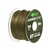 Плетеный лидер Korda Arma Kord XT Weedy Green 85lb ARMK85