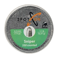 Пуля пневматическая SPOTON Sniper 4,5 мм, 1,10 гр. (350 шт) (100 в упаковке)