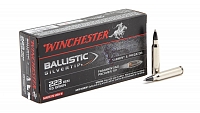 Патрон нарезной WINCHESTER калибр 223REM Ballistic Silver Tip 3,56 гр. 55 grn. (в пачке 20 шт.)