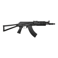 Карабин МА-136-03 калибр 7,62х39 , приклад складной рамочный, боковая планка, пластик, L-330