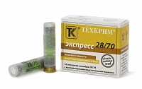 Патрон гладкоствольный Техкрим 28/70 №3