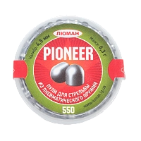 Пуля пневматическая "Pioneer", 0,3 г. 4,5 мм. (550 шт.) (60 в упаковке)