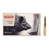 Патрон нарезной NORMA калибр 30-06 SPRG Vulkan 11,7 гр. 180 grn. (в пачке 20 шт.)