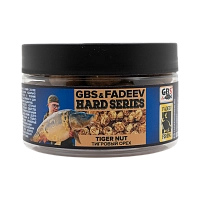 Бойлы вареные GBS baits & Fadeev hard series "Tiger Nut" 20мм