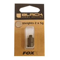 Утяжелитель для механического сигнализатора поклевки Black Label Slim Weight 5g  х 2