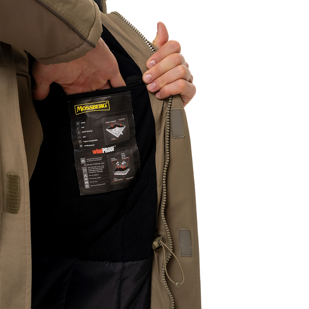 Костюм мужской зимний Mossberg Tundra р. XL. Фото №17 Костюм мужской зимний Mossberg Tundra р. XL. Фото №17