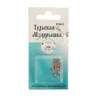 Мормышка вольфрамовая Капля d3,0 вес 0,32гр, цвет (медь), упак. 10шт
