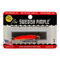 Блесна Swedish Pimple #4 G-RED