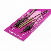 Монтаж Nautilus Freedom Safety Lead Liquid & Swivel With Ring 75см