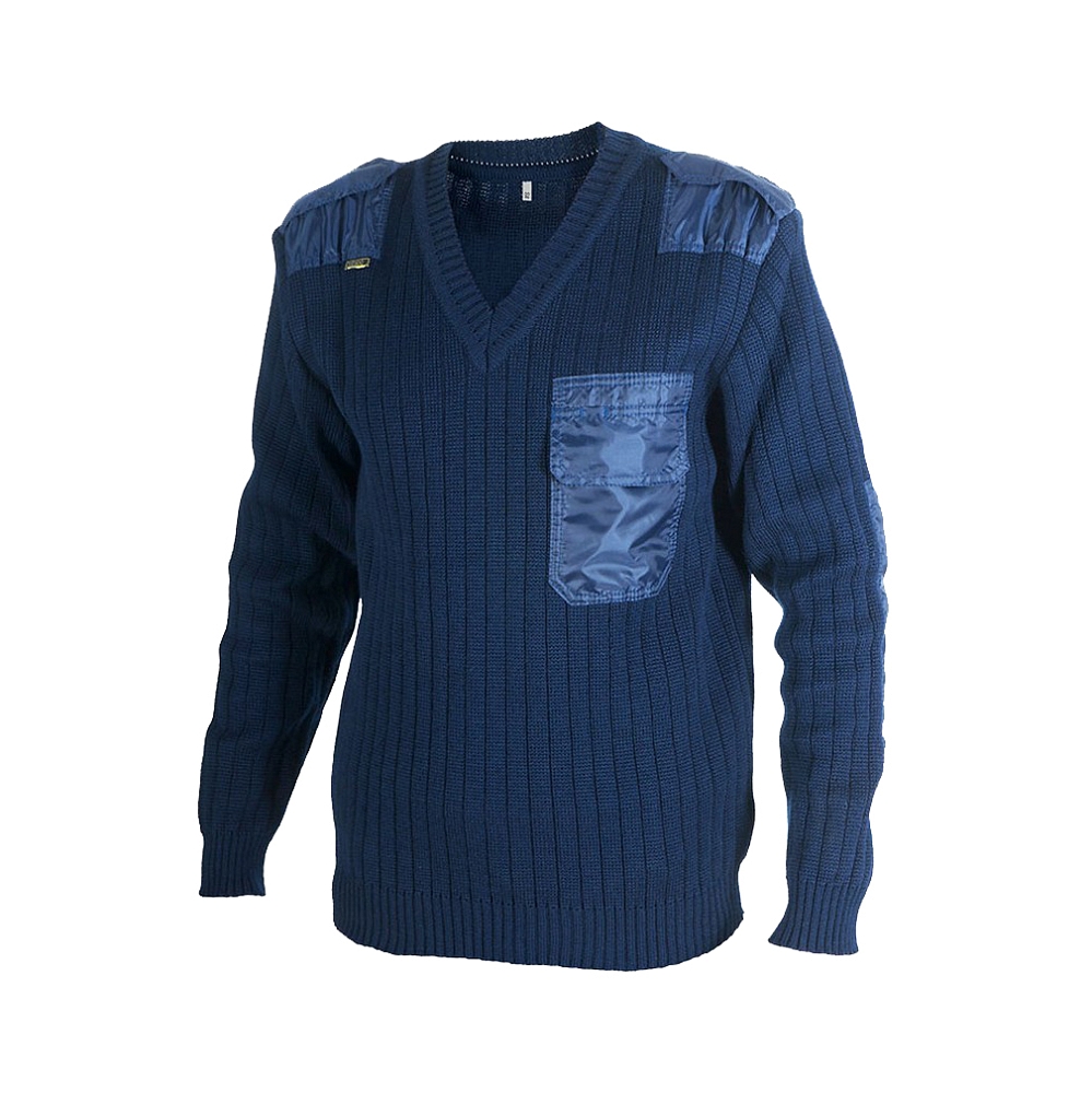 Пуловер синий. Фото №2