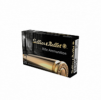 Патрон нарезной SELLER&BELLOT калибр 6,5x55 SE FMJ 9,1 гр. (в пачке 20 шт.)