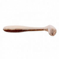 Виброхвост Helios Catcher 2,75"/7 см Rusty & White 7шт. (HS-1-005)