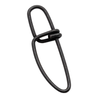 Застёжка Caiman 216033 Black mat #4 (10шт.упак)