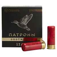 Патрон СИБИРЬ PREMIUM 12/70 охотничий дробовой 32г №3 б/к (СХ2000) (пачка 25 шт) (в коробке 250шт)