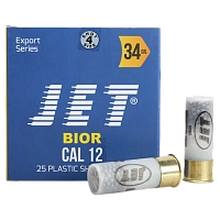 Патрон JET 12/70 Bior № 4 34гр (пач.25шт/короб.250шт)