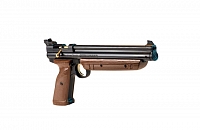 Пистолет пневматический Crosman 1377 С (пласт. коричн., накачка), калибр 4,5 мм