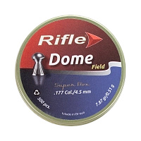 Пуля пневматическая RIFLE Field Series Dome 4,5 мм. 0,51 гр. (500 шт. в банке)