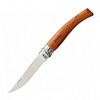 Нож "Opinel" Effile 8 Bubinga филейный, клинок 8 см, красное дерево, "Вироблок"
