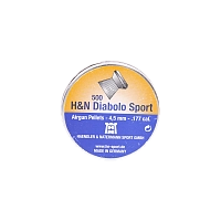 Пуля пневматическая "H&N Diabolo Sport", насеч., 4,5 мм., 8,18 гран. (500 шт.)