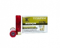 Патрон Техкрим 12/76 картечь 8,0 мм Магнум (в коробке 10 шт)
