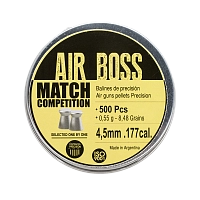 Пуля пневматическая APOLO AIR BOSS " Match",  4,5 0,55гр. (500 шт.)