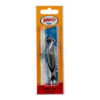 Блесна колеблющаяся Halco TWISTY, 55г, Chrome