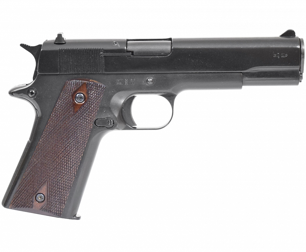 Оружие списанное, охолощенное пистолет CLT 1911 CO калибр 10х24 (черный). Фото №2 Оружие списанное, охолощенное пистолет CLT 1911 CO калибр 10х24 (черный). Фото №2