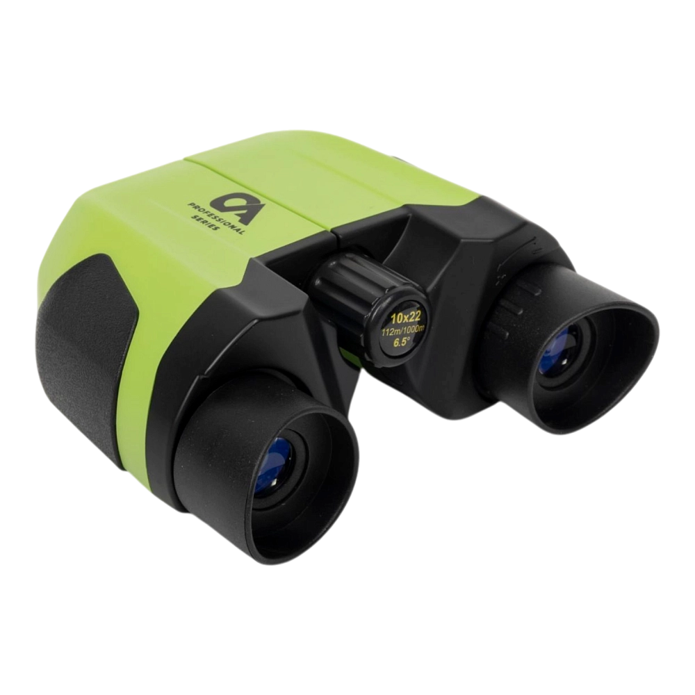 Бинокль OA Professional 10x22 BAK-7 зелёный. Фото №5