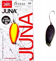 Блесна колеблющаяся Lucky John Juna 33мм, 3,5гр, цвет (024)