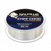 Поводковый материал Nautilus Stiff Chod 15lb 20м Clear