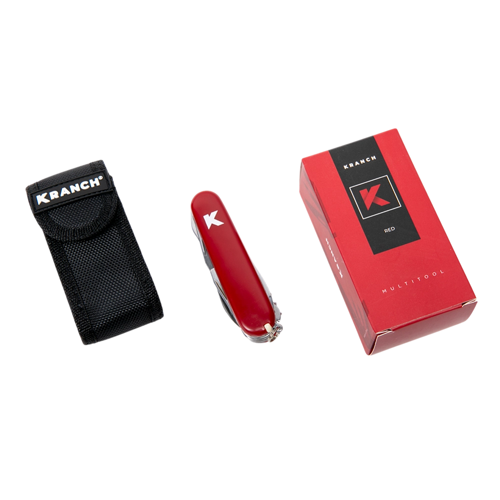 Нож складной туристический Kranch R-109, red. Фото №1