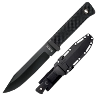 Hож Cold Steel SRK, клино SK-5, черный, рукоять полимер kraton