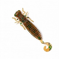 Приманка силиконовая Fanatik Larva LUX 2,5" 63мм, (7шт. упак.) цвет 004