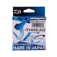 Леска Daiwa J-THREAD FC ICE LINE 0.29mm-50m