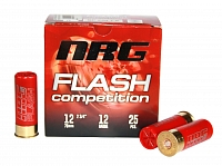 Патроны спортивные калибра АЗОТ 12/70 NRG Flash TRAP №7.5 24гр. (в пачке 25шт) (в коробке 250 шт.)