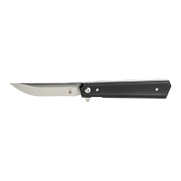 Нож туристический J030J, клинок D2, рукоять G10 (черный) (Ярхант)