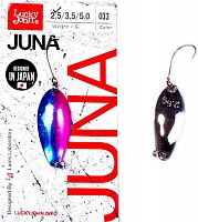 Блесна колеблющаяся Lucky John Juna 30мм, 2,5гр, цвет (033)