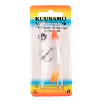 Балансир Kuusamo Tasapaino X-PRO Kuha 75мм, 13,5гр, цвет (GLOW/FR/MeW, UV) с тройником