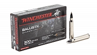 Патрон нарезной WINCHESTER калибр 300 WIN Mag Ballistic Silver Tip 11,6 гр. 180 grn. (в пачке 20 шт.)