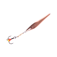 Блесна Lucky John DOUBLE BLADE 65мм, 8гр, цвет (CS) цепочка-тройник