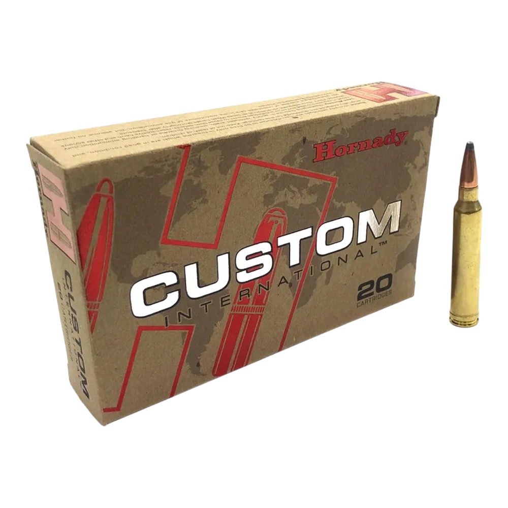 Патрон нарезной HORNADY калибр 300 WIN MAG 11,7гр.180GR. SP CUSTOM (в пачке 20 шт). Фото №1 Патрон нарезной HORNADY калибр 300 WIN MAG 11,7гр.180GR. SP CUSTOM (в пачке 20 шт). Фото №1