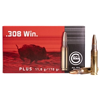 Патрон нарезной RWS GECO калибр 308 WIN TM SP Plus 11,0 гр. (в пачке 20 шт.)