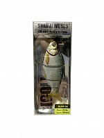 Воблер IZUMI 5 section white fich 105 (SLOW SINKING) col 01