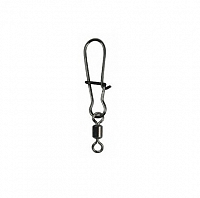 Застежка с вертлюгом GAMAKATSU Hyper EZ Snap H-Swivel №1x10 (5шт.) (149321-00100)