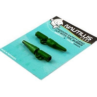 Клипса безопасная Nautilus Freedom Safety Lead Clip With Tail Rubber Green