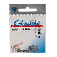 Крючок Gamakatsu Hook LS-2110 Nickel №14