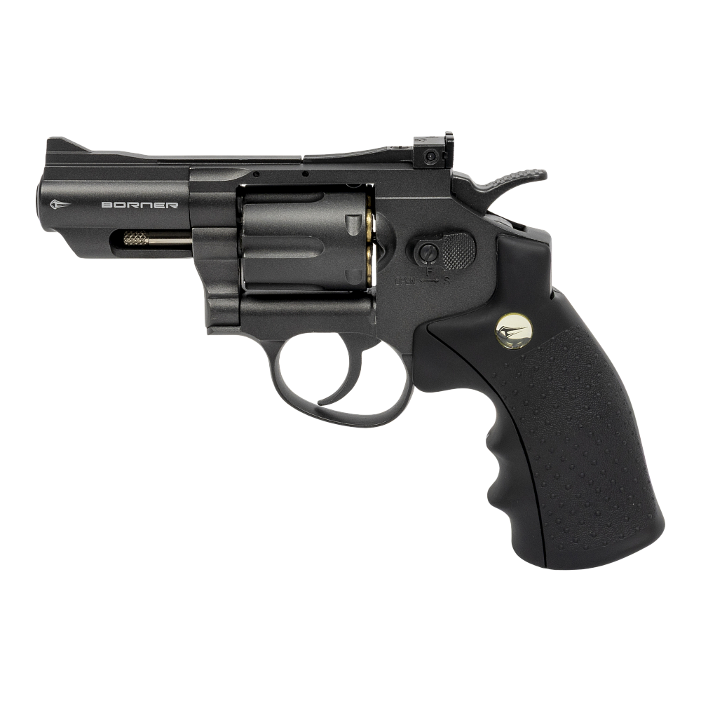 Револьвер пневматический BORNER Super Sport 708, калибр 4,5 мм (с картриджи 6 шт.). Фото №1 Револьвер пневматический BORNER Super Sport 708, калибр 4,5 мм (с картриджи 6 шт.). Фото №1