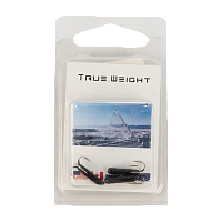 Мормышка свинцовая Trye Weight черная "Чертик-спичка" 0,6гр (10 шт)