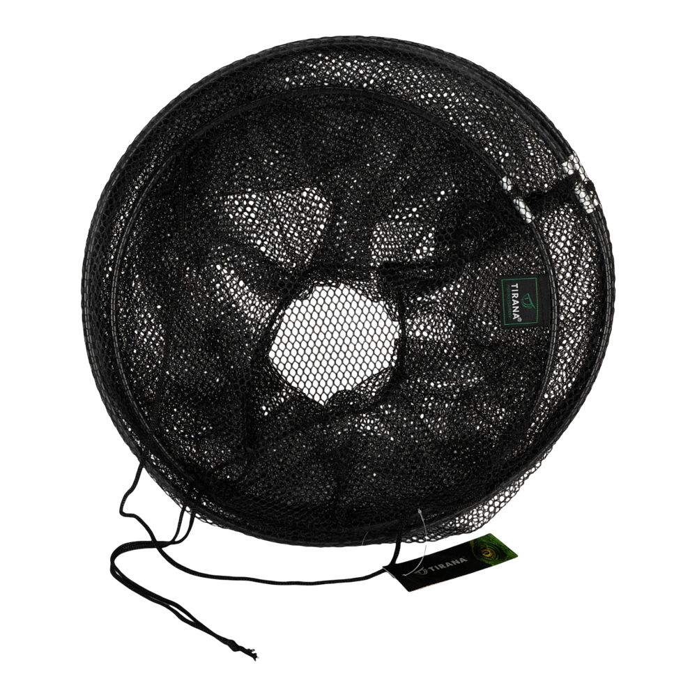 Садок рыболовный Tirana, дакрон сетка, круглые ПВХ кольца d35, 60см. Фото №1 Садок рыболовный Tirana, дакрон сетка, круглые ПВХ кольца d35, 60см. Фото №1